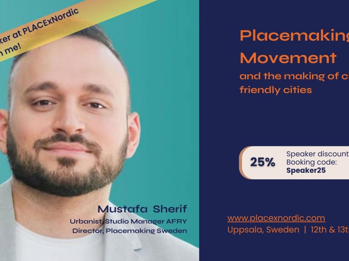 Speaker at PLACExNordic
