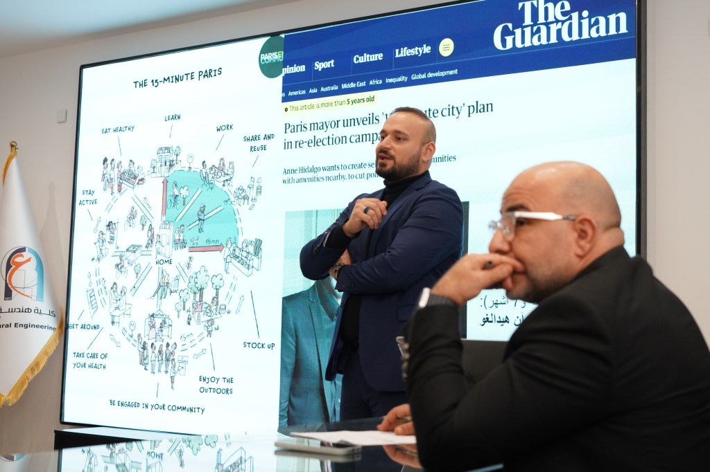 كلية هندسة العمارة بالجامعة التكنولوجية بغداد University of technology Iraq Bagdad UOT IRAQ Mustafa sherif placemaking urbanistica podcast