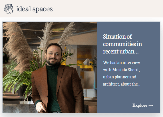 Mustafa sherif PLAcemaking Sweden Europe Urbanistica podcast